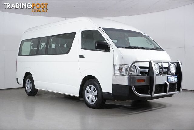 2011 TOYOTA HIACE COMMUTER KDH223R MY11 UPGRADE BUS