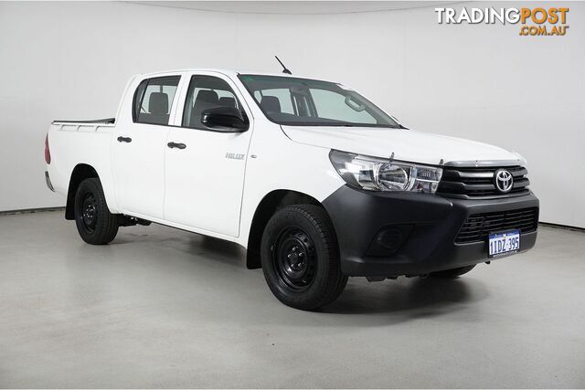 2018 TOYOTA HILUX WORKMATE TGN121R MY17 DUAL CAB UTILITY