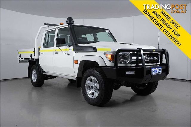 2022 TOYOTA LANDCRUISER GXL VDJ79R DOUBLE CAB CHASSIS