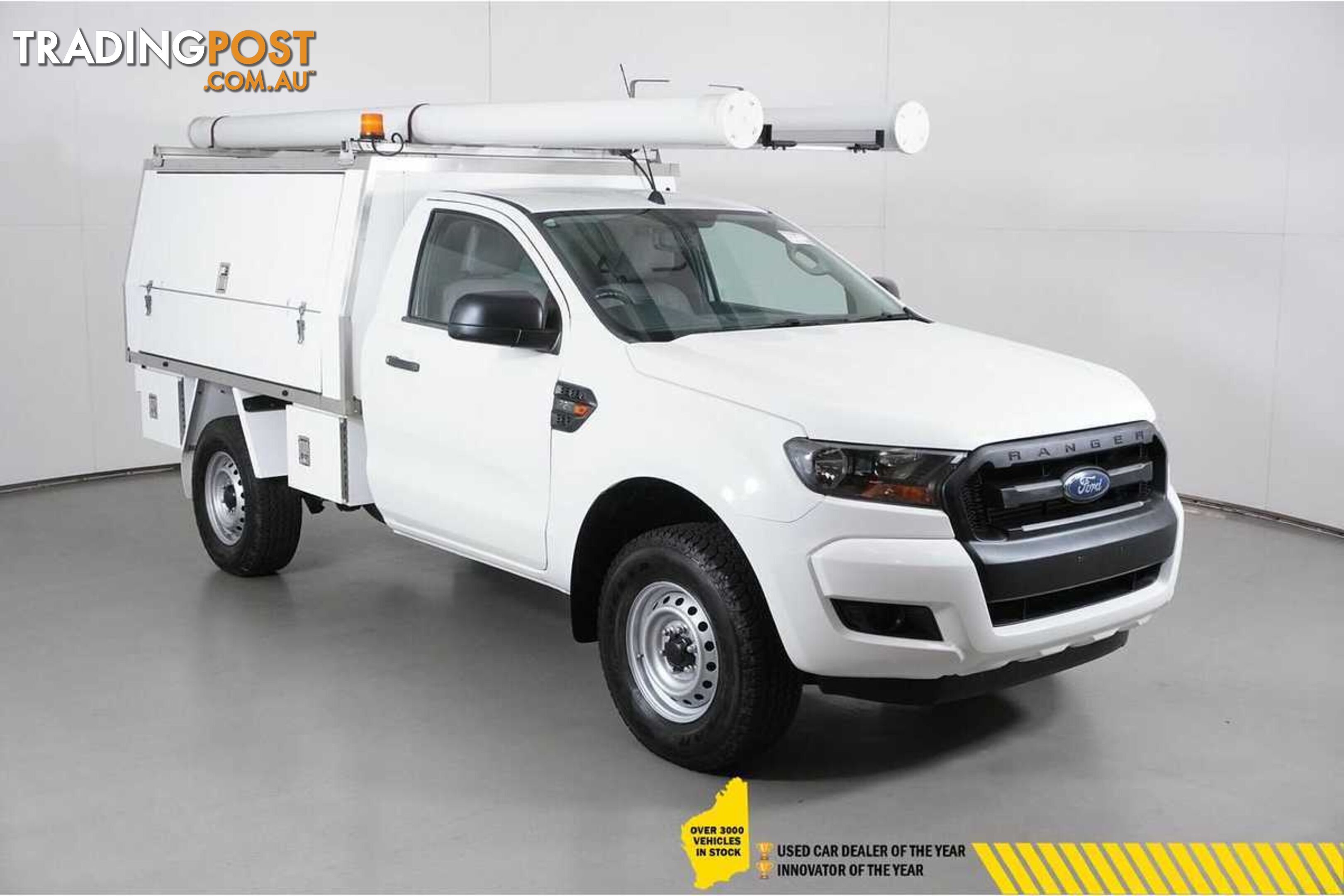 2016 FORD RANGER XL 2.2 HI-RIDER (4X2) PX MKII CAB CHASSIS