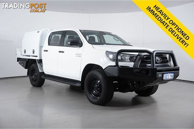2022 TOYOTA HILUX SR (4X4) STEEL WHEELS GUN126R DOUBLE CAB CHASSIS