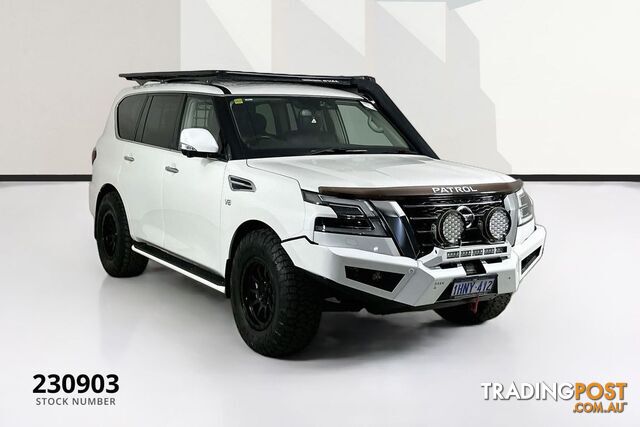2019 NISSAN PATROL TI (4X4) Y62 SERIES 5 MY20 4D WAGON