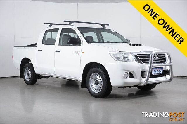 2012 TOYOTA HILUX SR KUN16R MY12 DUAL CAB PICK-UP