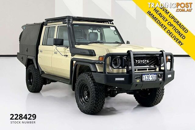 2025 TOYOTA LANDCRUISER LC79 GXL DIFF LOCKS GDJL79R DOUBLE C/CHAS
