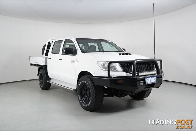 2013 TOYOTA HILUX SR (4X4) KUN26R MY12 DUAL CAB CHASSIS