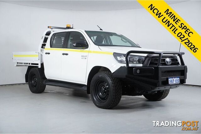 2021 TOYOTA HILUX SR (4X4) GUN126R DOUBLE CAB CHASSIS