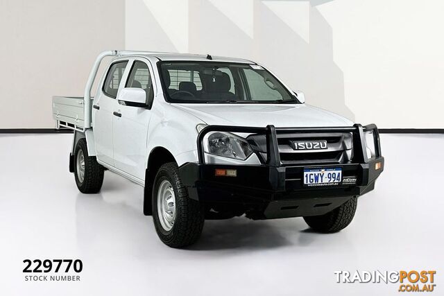 2019 ISUZU D-MAX SX HI-RIDE (4X2) TF MY19 CREW C/CHAS