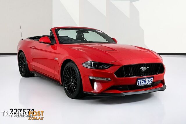 2022 FORD MUSTANG GT 5.0 V8 FN MY22.25 2D CONVERTIBLE