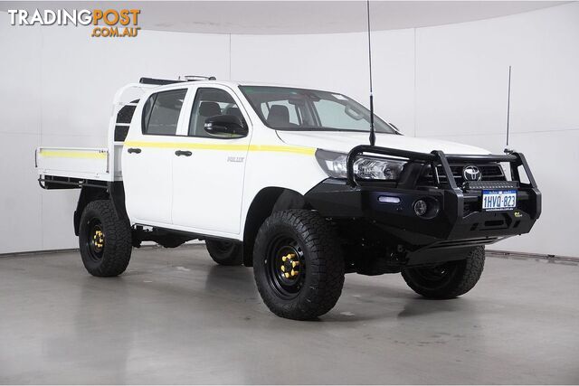 2022 TOYOTA HILUX WORKMATE (4X4) GUN125R DOUBLE CAB CHASSIS