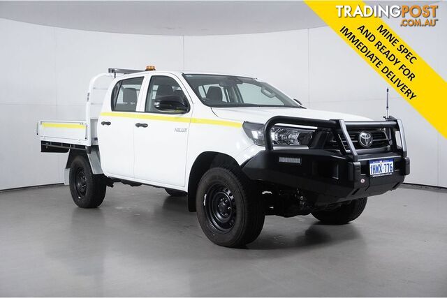 2023 TOYOTA HILUX WORKMATE (4X4) GUN125R DOUBLE CAB CHASSIS