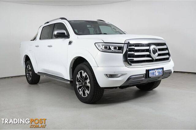 2021 GWM UTE CANNON-X (4X4)  DUAL CAB UTILITY