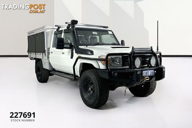 2014 TOYOTA LANDCRUISER WORKMATE (4X4) VDJ79R MY12 UPDATE DOUBLE C/CHAS