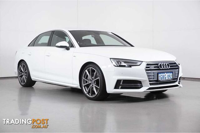 2016 AUDI A4 2.0 TFSI S-LINE SPORT PLUS B8 (8K) MY16 SEDAN