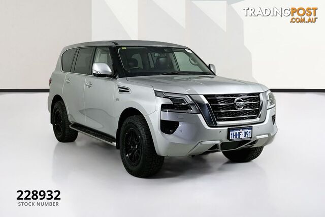 2021 NISSAN PATROL TI (4X4) Y62 SERIES 5 MY20 4D WAGON