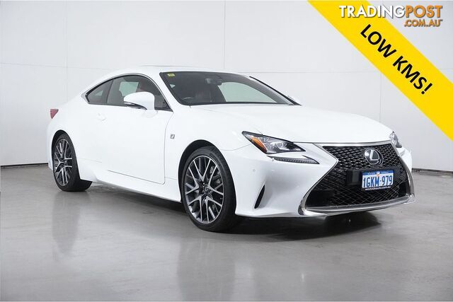 2016 LEXUS RC350 F SPORT GSC10R MY16 COUPE