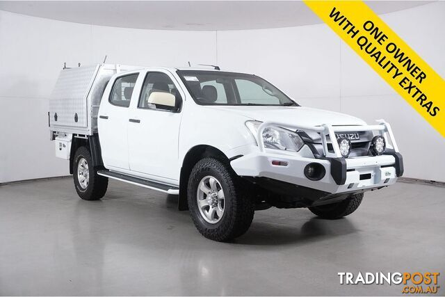 2019 ISUZU D-MAX SX (4X4) TF MY19 CREW CAB CHASSIS