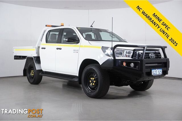2019 TOYOTA HILUX SR (4X4) GUN126R MY19 UPGRADE DOUBLE CAB CHASSIS