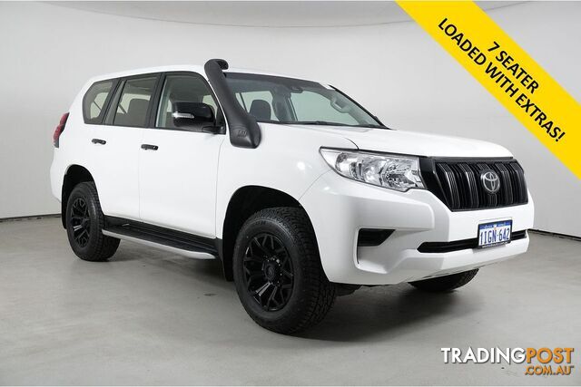 2019 TOYOTA LANDCRUISER GX (4X4) GDJ150R MY18 WAGON