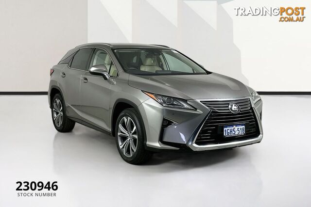2017 LEXUS RX200T LUXURY AGL20R 4D WAGON