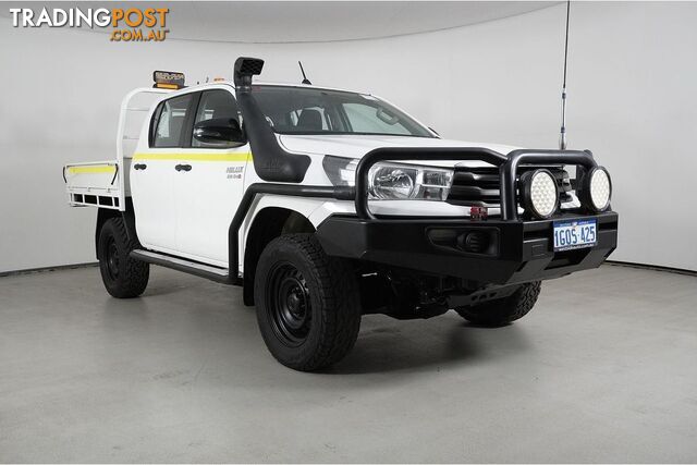 2018 TOYOTA HILUX SR (4X4) GUN126R MY17 CAB CHASSIS