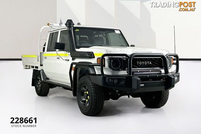2025 TOYOTA LANDCRUISER LC79 GXL DIFF LOCKS GDJL79R DOUBLE C/CHAS