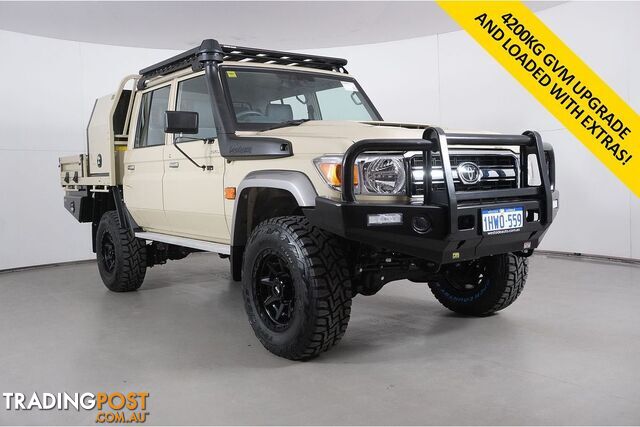 2023 TOYOTA LANDCRUISER LC79 GXL VDJL79R DOUBLE CAB CHASSIS