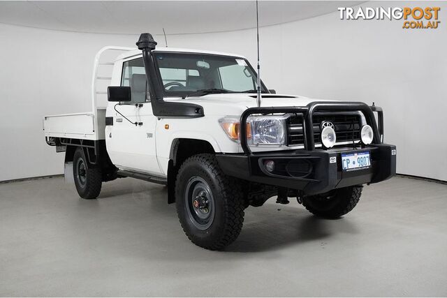 2015 TOYOTA LANDCRUISER WORKMATE (4X4) VDJ79R MY12 UPDATE CAB CHASSIS