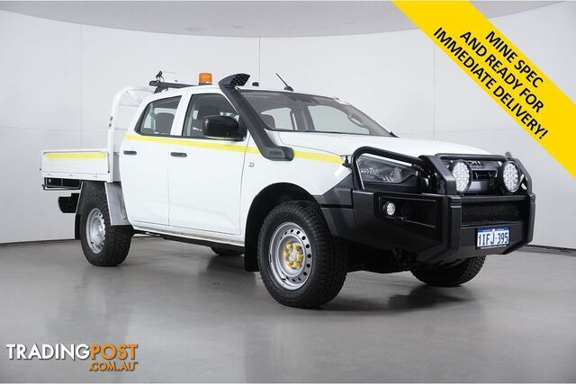 2020 ISUZU D-MAX SX (4X4) RG MY21 CREW CAB CHASSIS