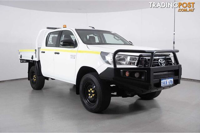 2018 TOYOTA HILUX SR (4X4) GUN126R MY19 DOUBLE CAB CHASSIS