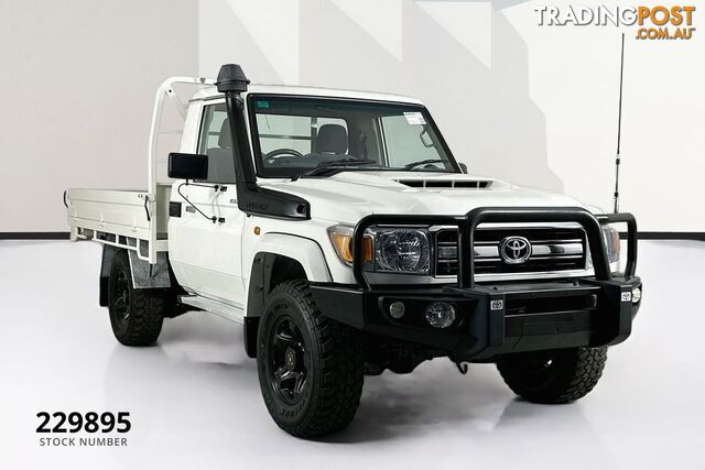 2018 TOYOTA LANDCRUISER GXL (4X4) VDJ79R C/CHAS
