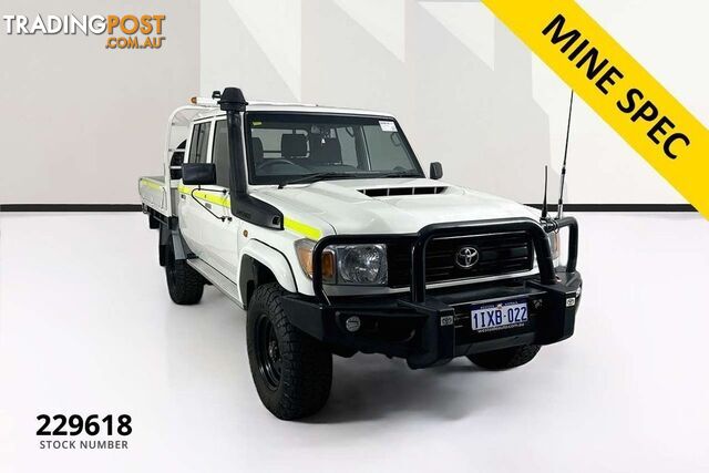 2022 TOYOTA LANDCRUISER WORKMATE VDJ79R DOUBLE C/CHAS