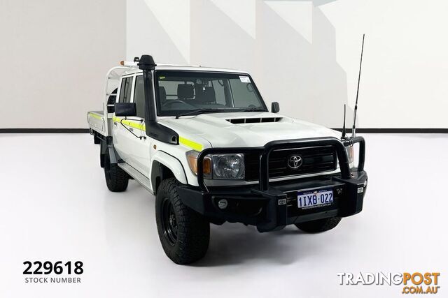2022 TOYOTA LANDCRUISER WORKMATE VDJ79R DOUBLE C/CHAS