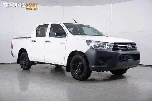 2019 TOYOTA HILUX WORKMATE TGN121R MY19 DOUBLE CAB PICK UP