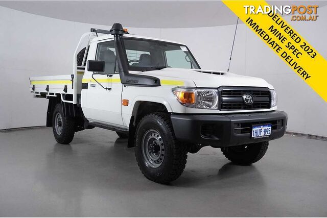 2022 TOYOTA LANDCRUISER WORKMATE VDJ79R CAB CHASSIS