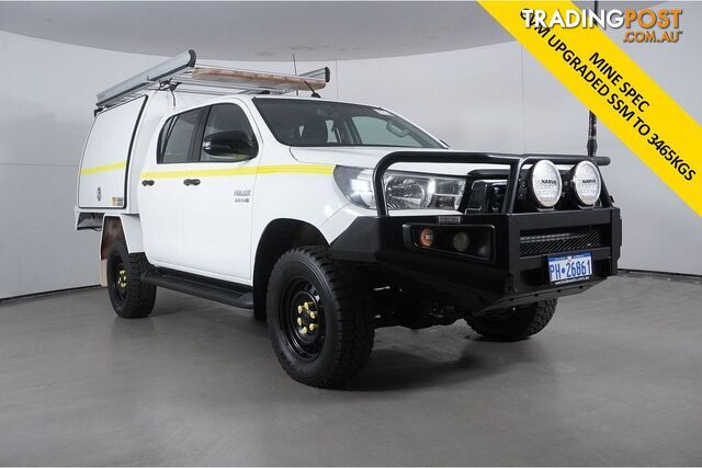 2019 TOYOTA HILUX SR (4X4) GUN126R MY19 DOUBLE CAB CHASSIS