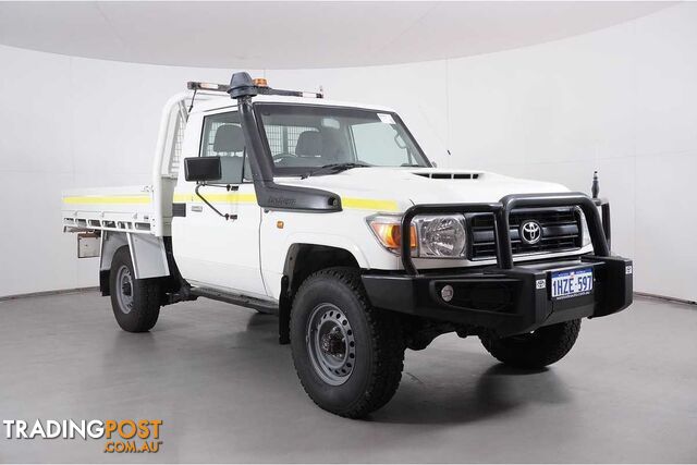 2019 TOYOTA LANDCRUISER WORKMATE (4X4) VDJ79R MY18 CAB CHASSIS