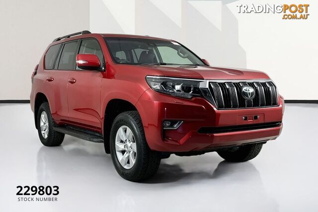 2019 TOYOTA LANDCRUISER PRADO GXL (PREM INT) (4X4) GDJ150R MY18 4D WAGON