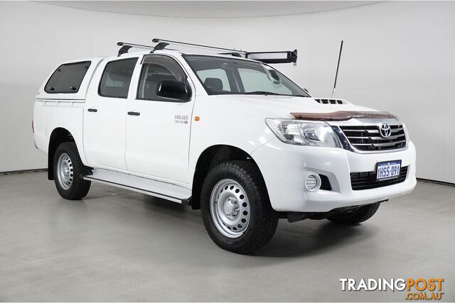 2015 TOYOTA HILUX SR (4X4) KUN26R MY14 DUAL CAB PICK-UP