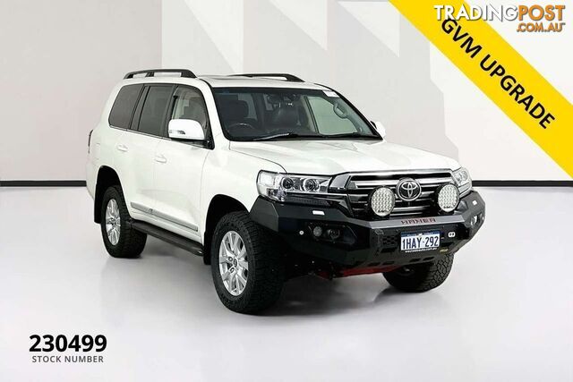 2019 TOYOTA LANDCRUISER LC200 SAHARA (4X4) VDJ200R 4D WAGON