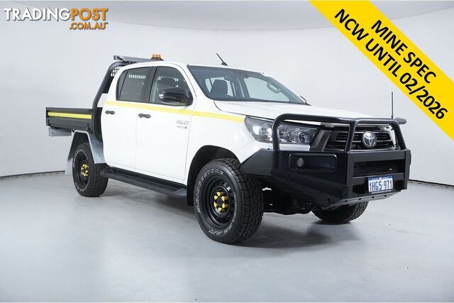 2021 TOYOTA HILUX SR (4X4) GUN126R FACELIFT DOUBLE CAB CHASSIS