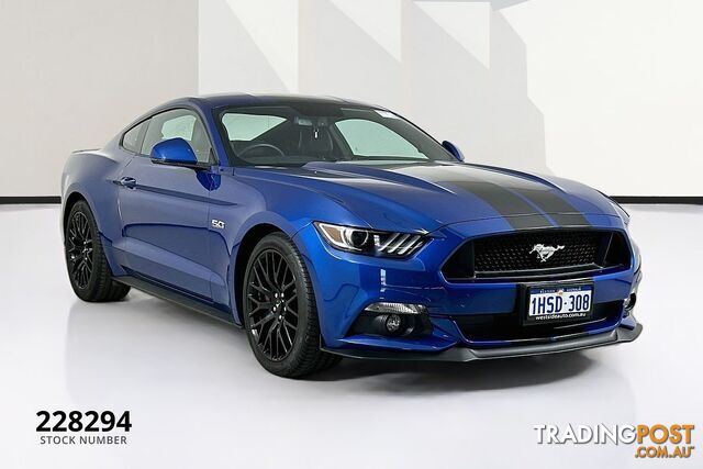 2017 FORD MUSTANG FASTBACK GT 5.0 V8 FM MY17 2D COUPE