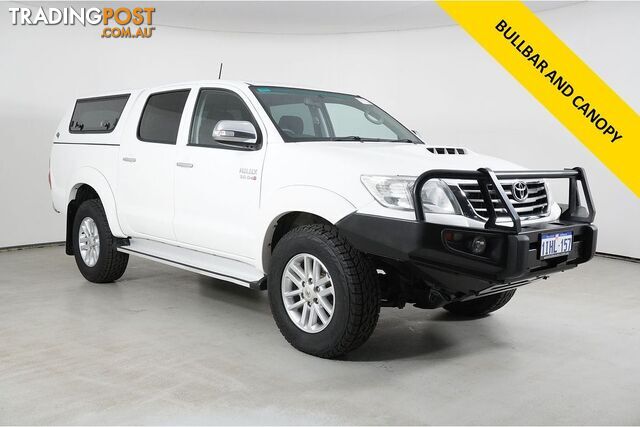 2014 TOYOTA HILUX SR5 (4X4) KUN26R MY14 DUAL CAB PICK-UP