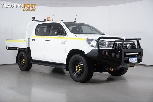 2020 TOYOTA HILUX SR (4X4) GUN126R MY19 UPGRADE DOUBLE CAB CHASSIS