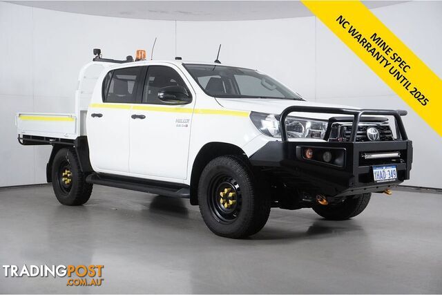 2020 TOYOTA HILUX SR (4X4) GUN126R MY19 UPGRADE DOUBLE CAB CHASSIS