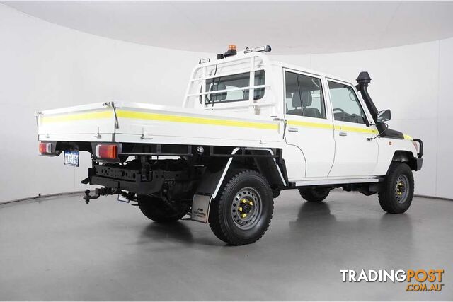 2020 TOYOTA LANDCRUISER WORKMATE (4X4) VDJ79R MY18 DOUBLE CAB CHASSIS