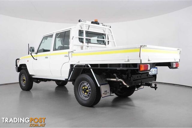 2020 TOYOTA LANDCRUISER WORKMATE (4X4) VDJ79R MY18 DOUBLE CAB CHASSIS