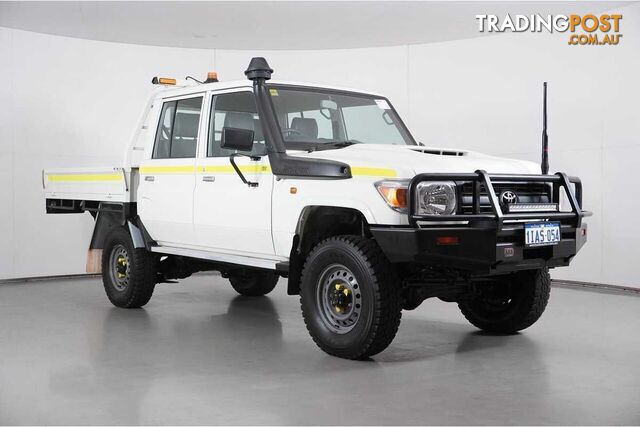 2020 TOYOTA LANDCRUISER WORKMATE (4X4) VDJ79R MY18 DOUBLE CAB CHASSIS