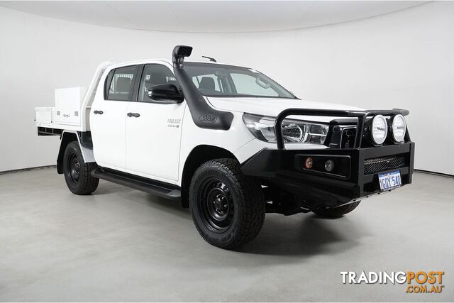 2018 TOYOTA HILUX SR (4X4) GUN126R MY19 DOUBLE CAB CHASSIS