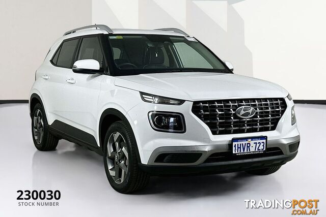 2023 HYUNDAI VENUE ELITE (BLACK) SUNROOF QX.V5 MY23 4D WAGON