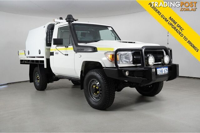 2020 TOYOTA LANDCRUISER WORKMATE VDJ79R CAB CHASSIS